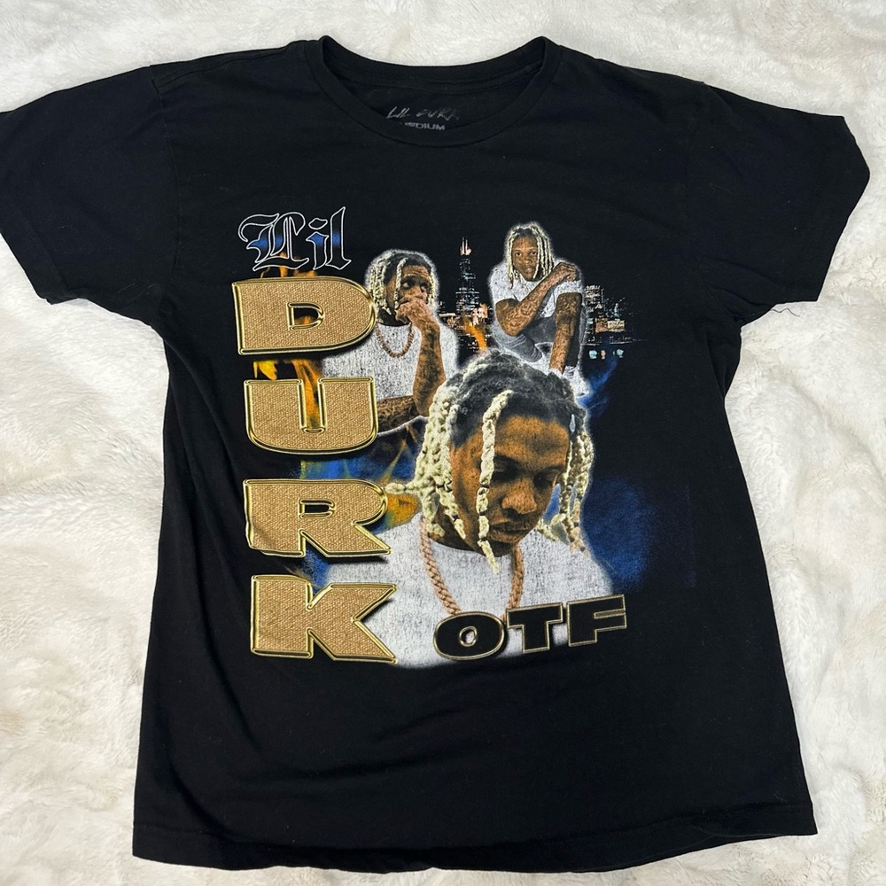 Lil Durk T-shirt. Size Medium.